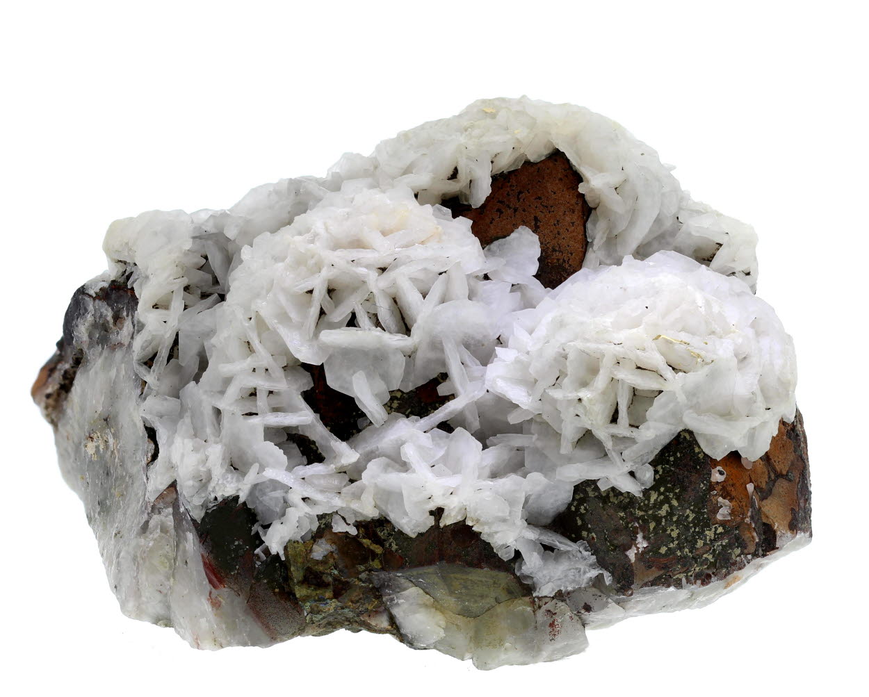 Calcite On Quartz