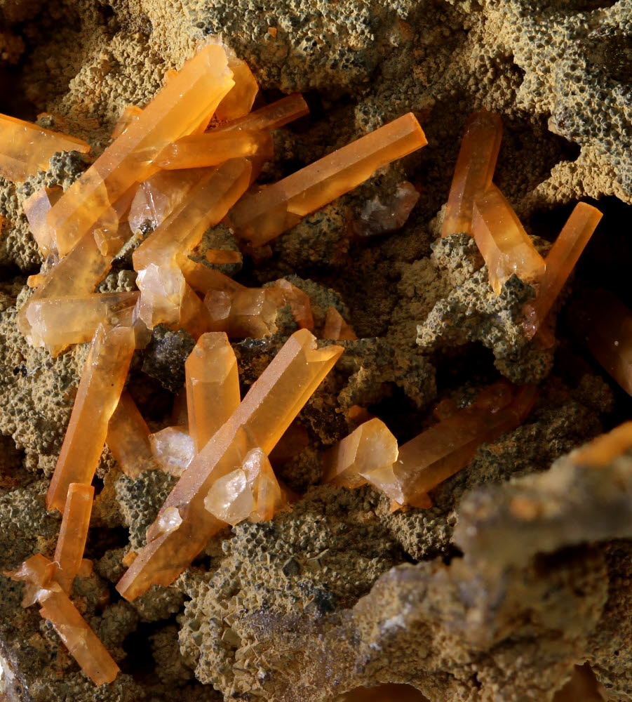 Calcite On Quartz & Chalcedony