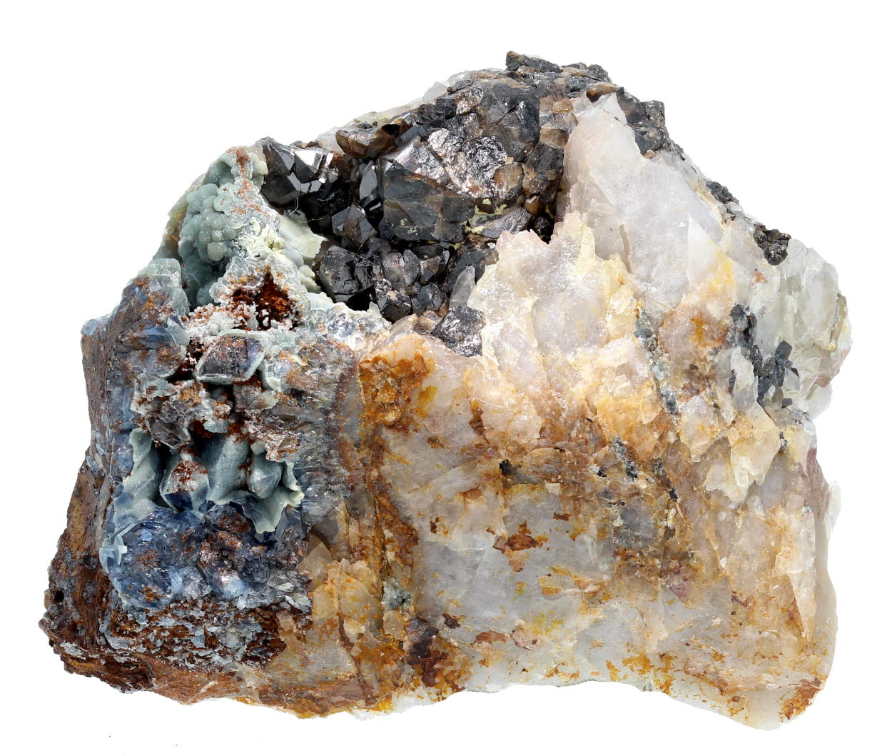 Cassiterite & Scorodite