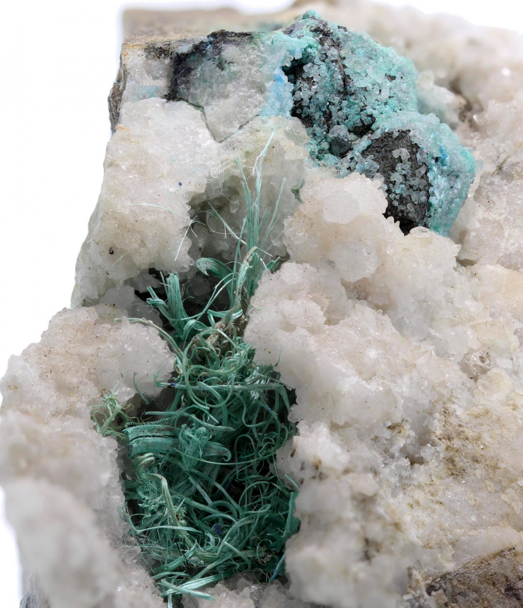 Malachite With Mercurian Tetrahedrite