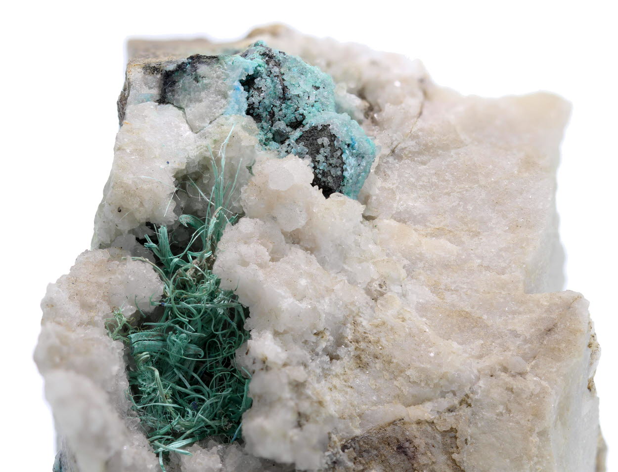 Malachite With Mercurian Tetrahedrite