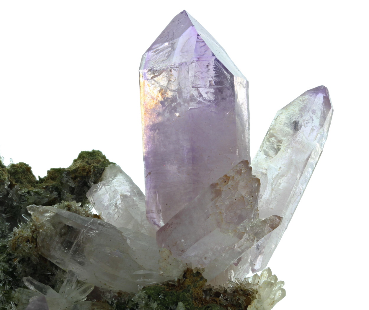 Amethyst & Epidote