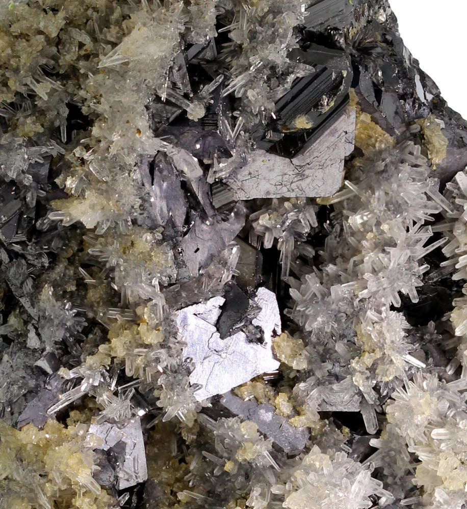 Galena Sphalerite Chalcopyrite & Quartz