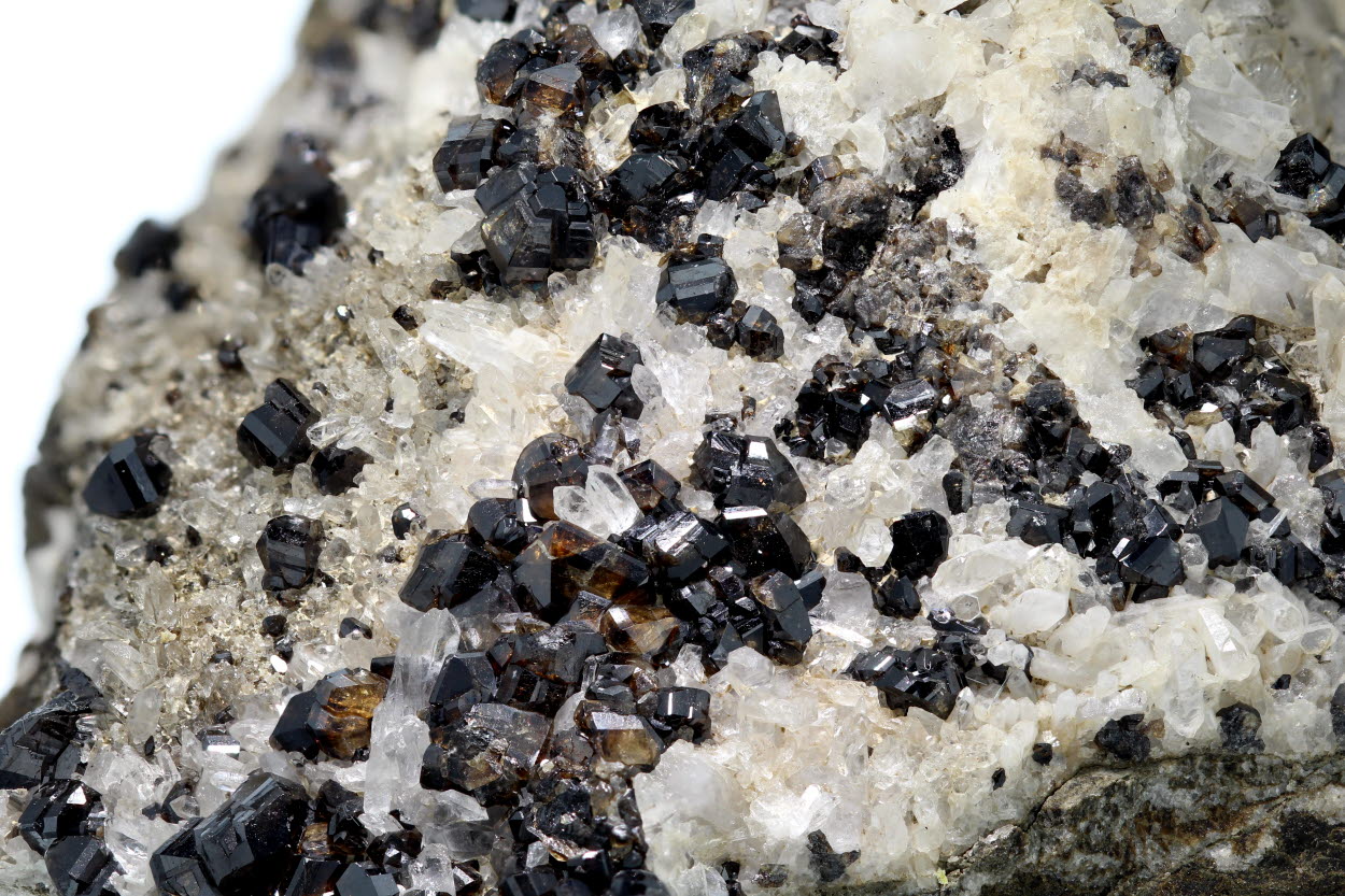 Cassiterite & Quartz