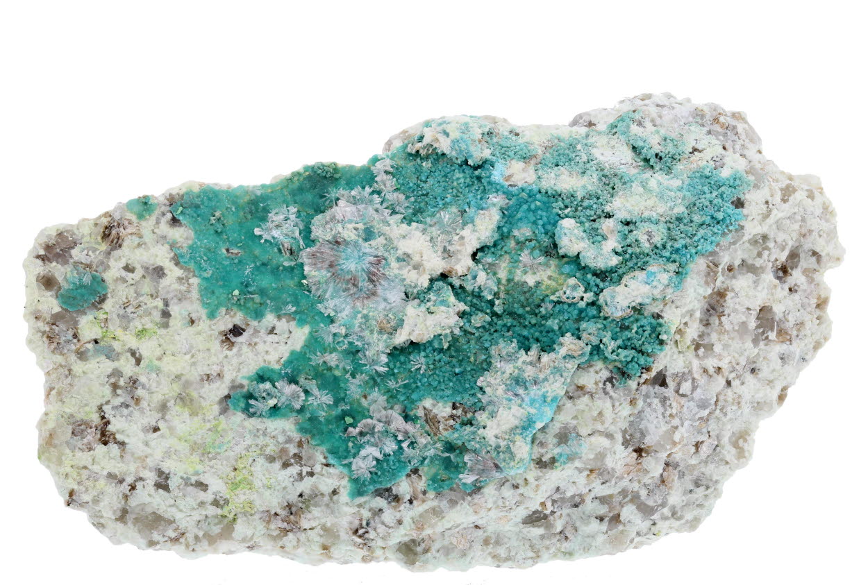 Turquoise Wavellite & Torbernite