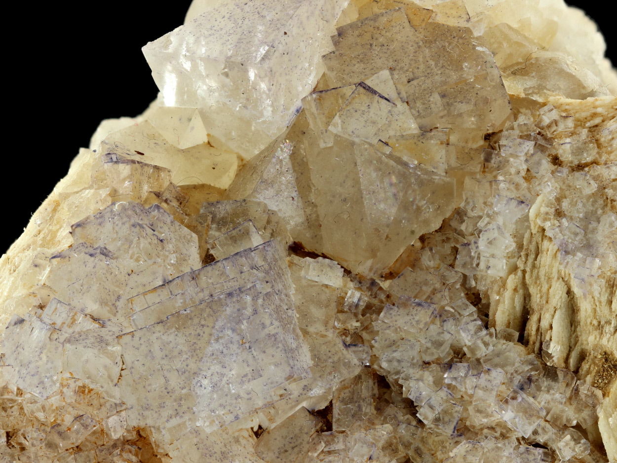 Baryte With Fluorite