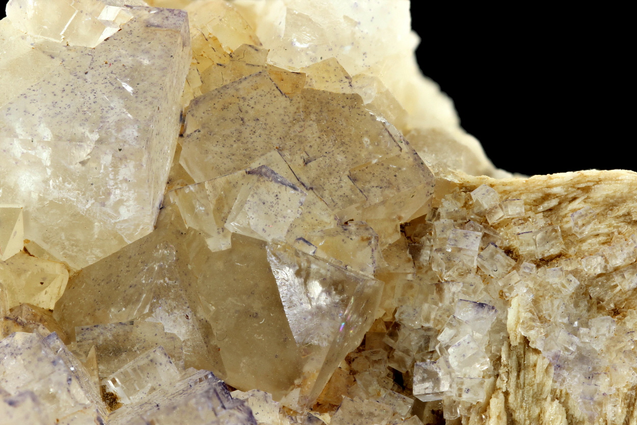 Baryte With Fluorite