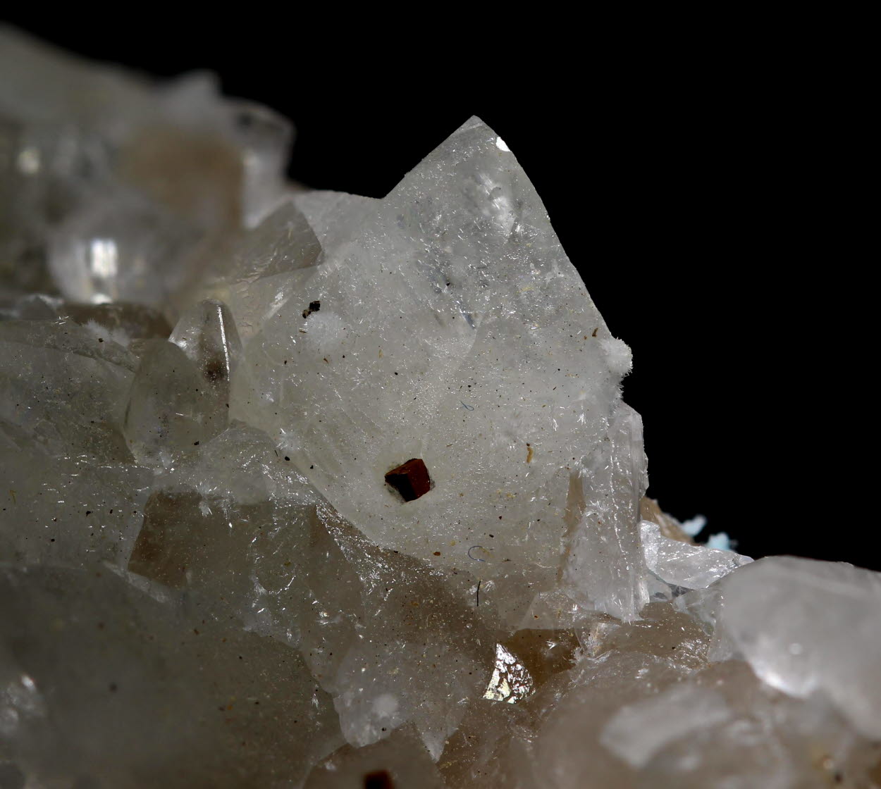 Strontianite & Calcite