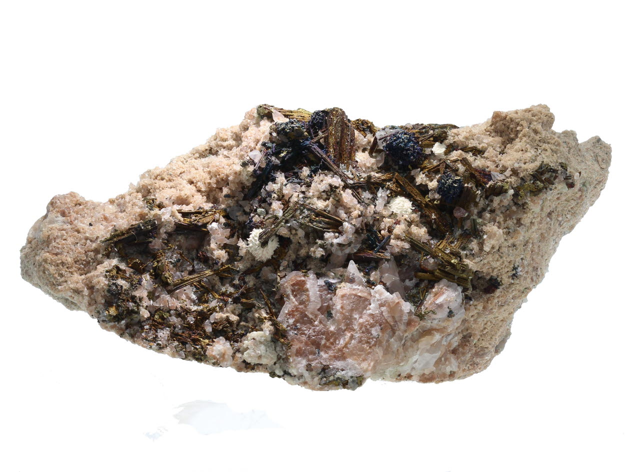 Chalcopyrite Baryte & Calcite