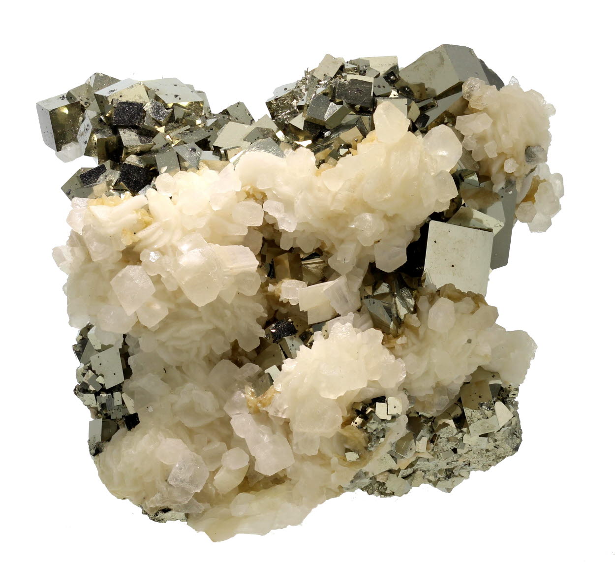 Pyrite & Calcite