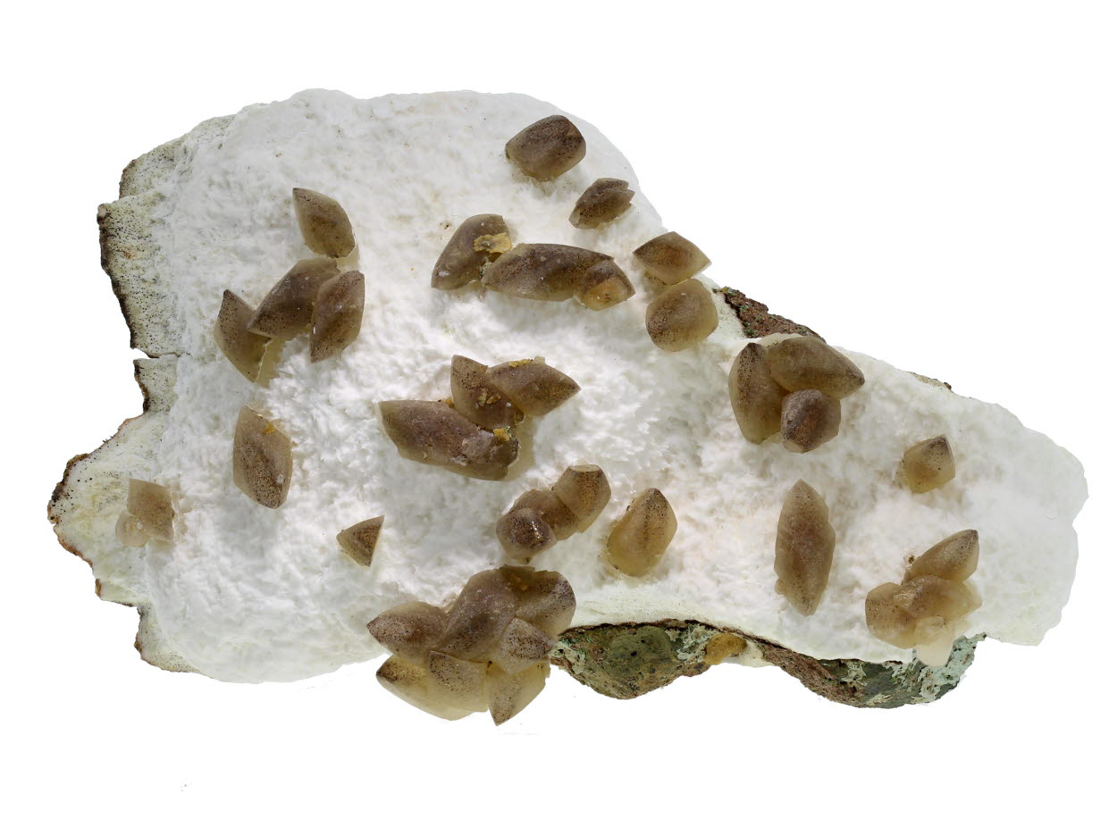 Calcite On Mordenite