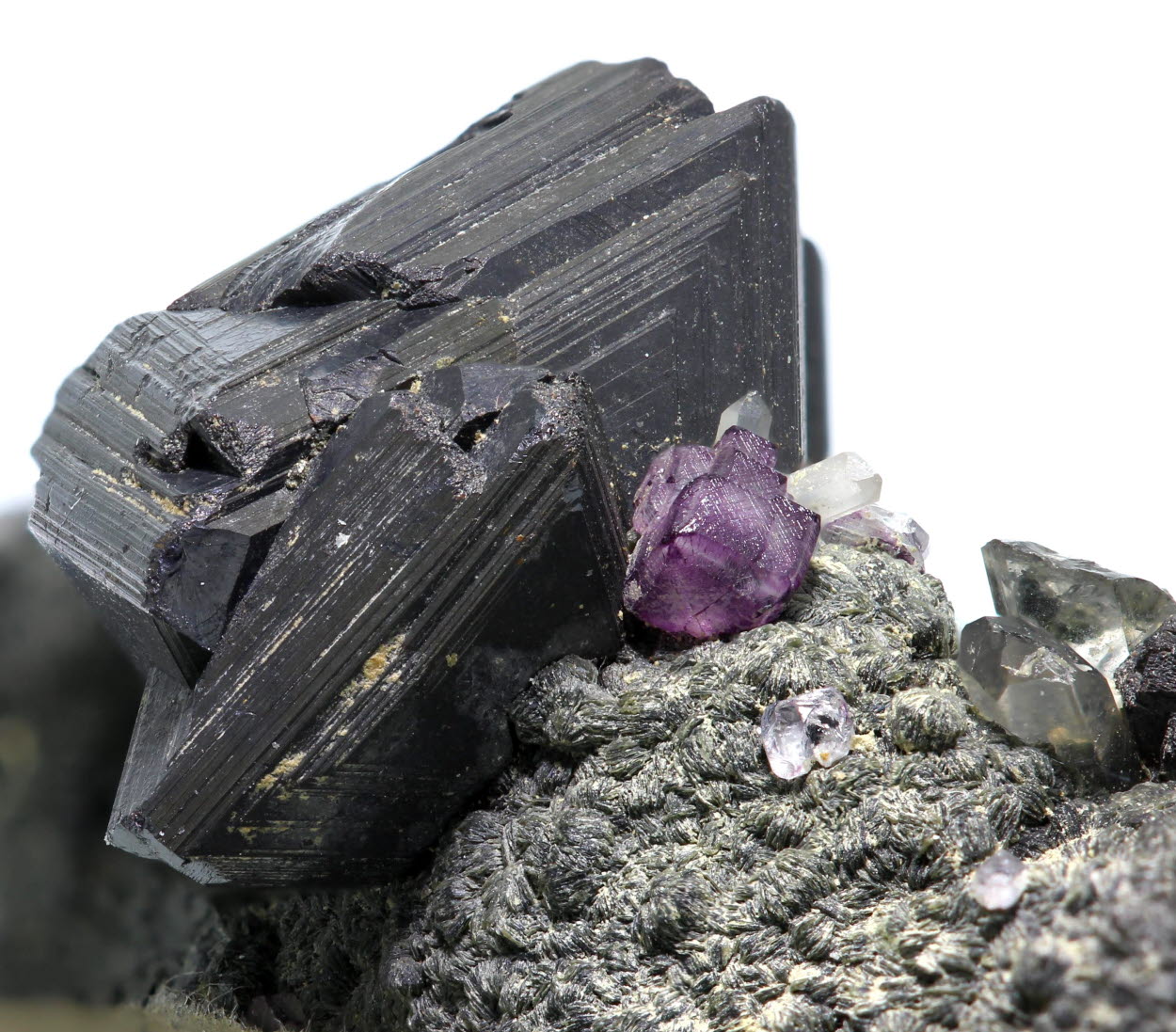 Sphalerite Fluorite & Quartz