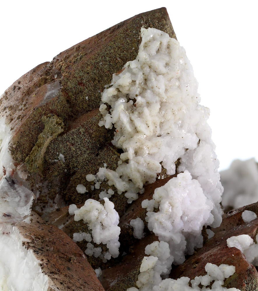 Calcite On Quartz