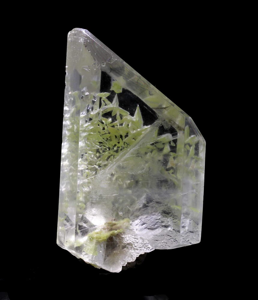 Gypsum With Native Sulphur Inclusions