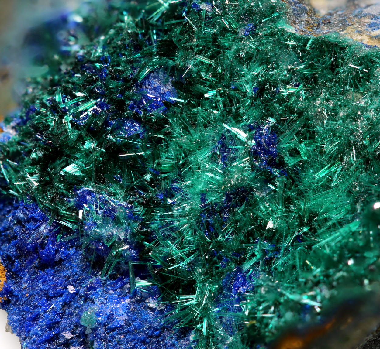 Linarite & Brochantite