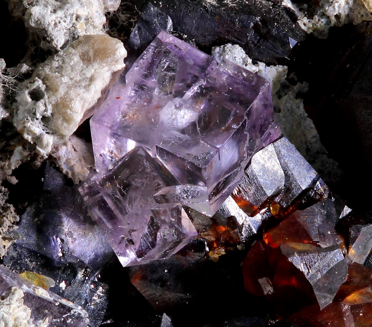 Fluorite & Sphalerite