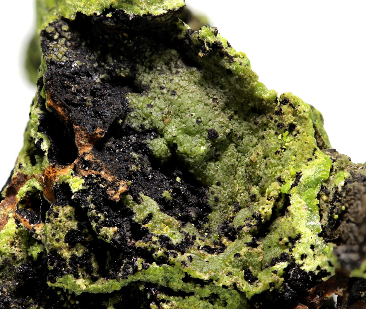 Pyromorphite & Goethite