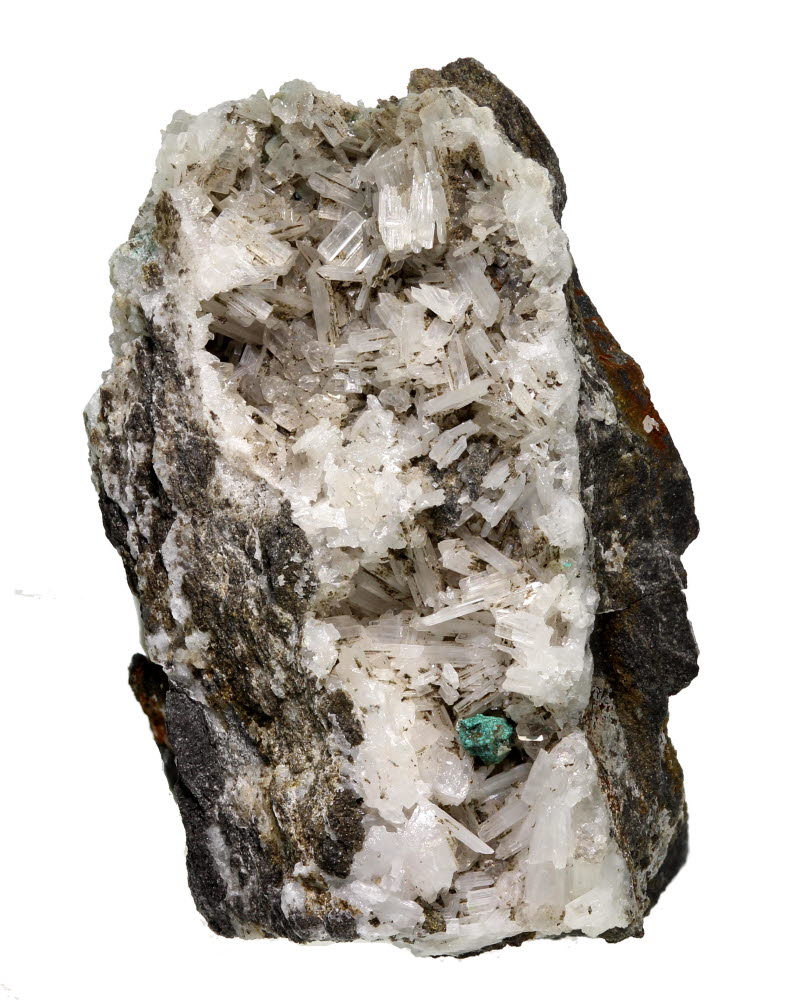 Cerussite & Malachite