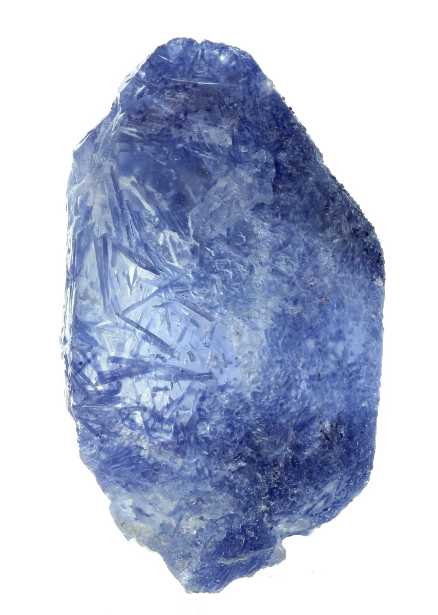 Quartz With Dumortierite Inclusions