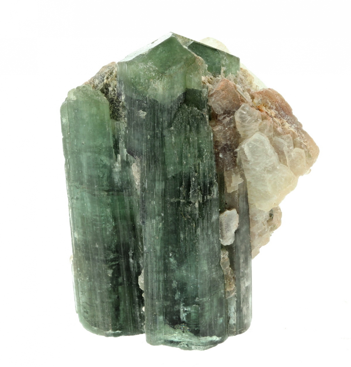 Elbaite With Quartz