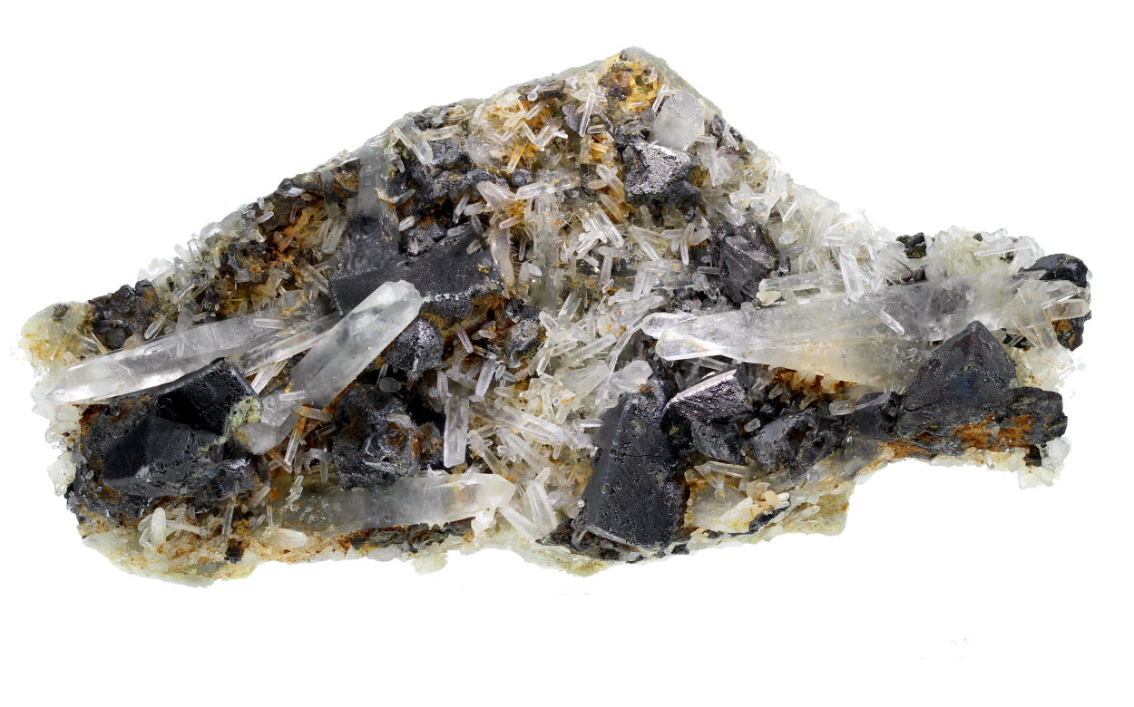 Galena Psm Chalcopyrite & Quartz