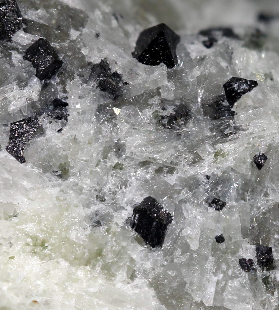 Perovskite Monticellite Carbonate-rich Fluorapatite & Kimzeyite