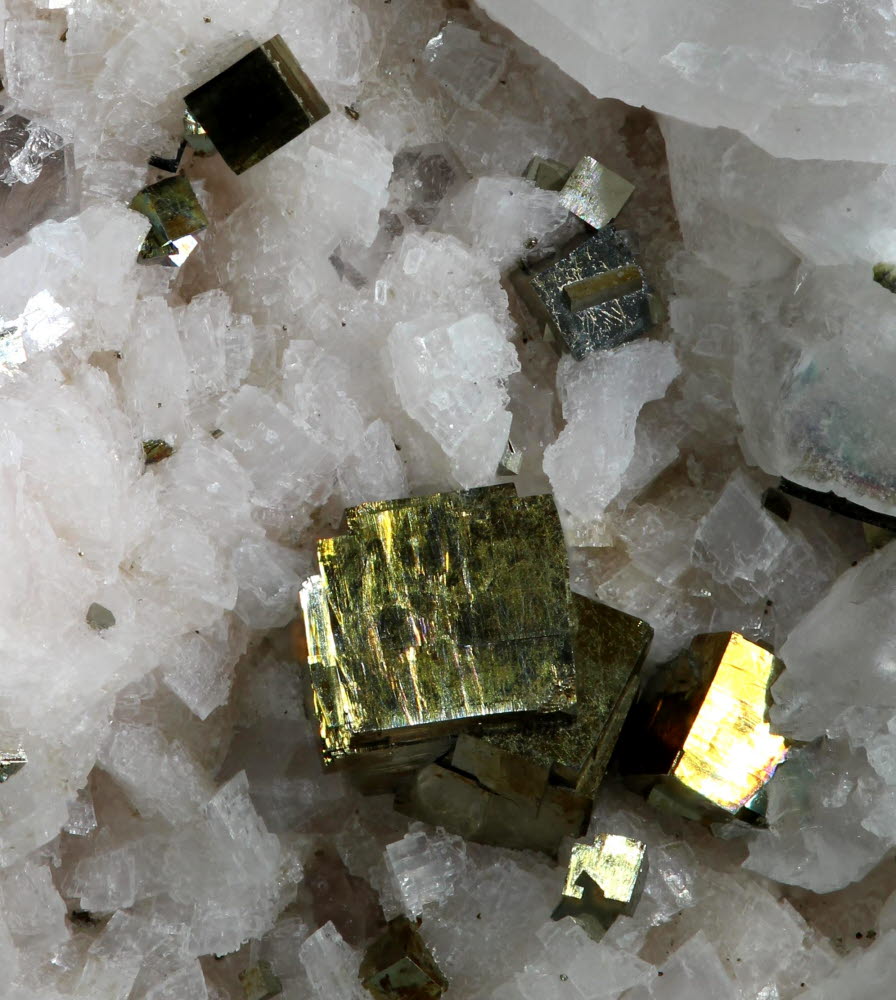 Calcite With Dolomite & Pyrite