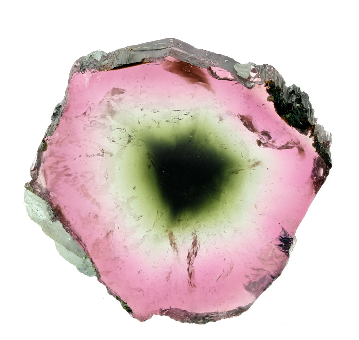 Liddicoatite Polished Section