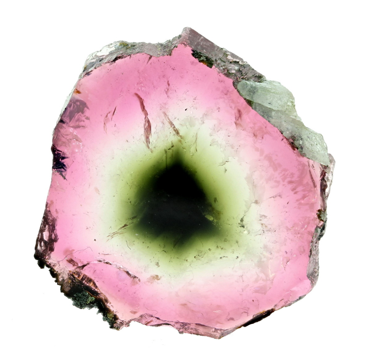 Liddicoatite Polished Section