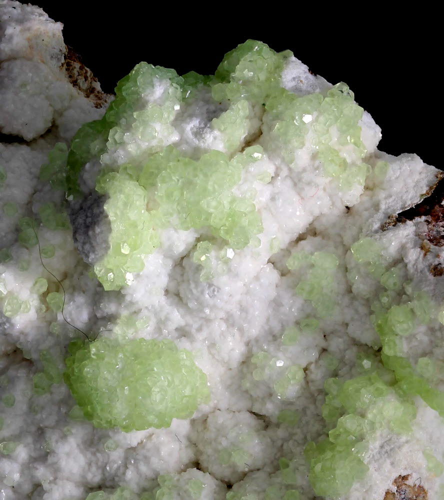 Cuprian Smithsonite & Dolomite