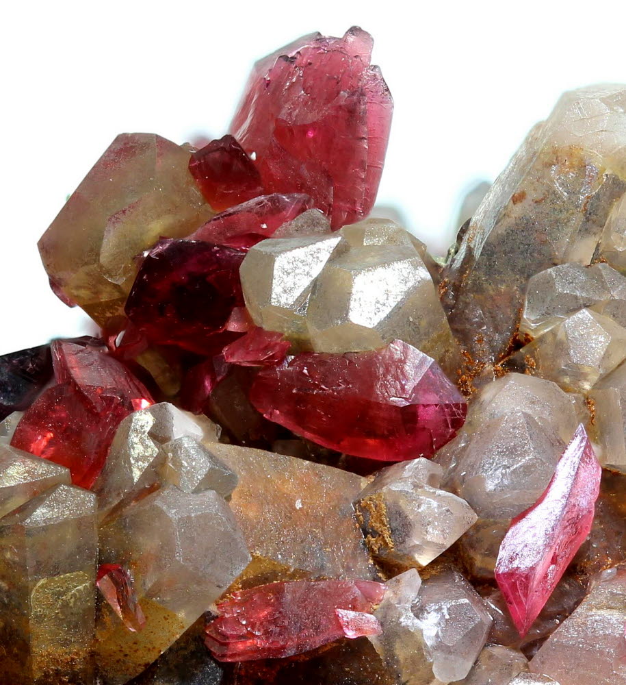 Calcite & Roselite