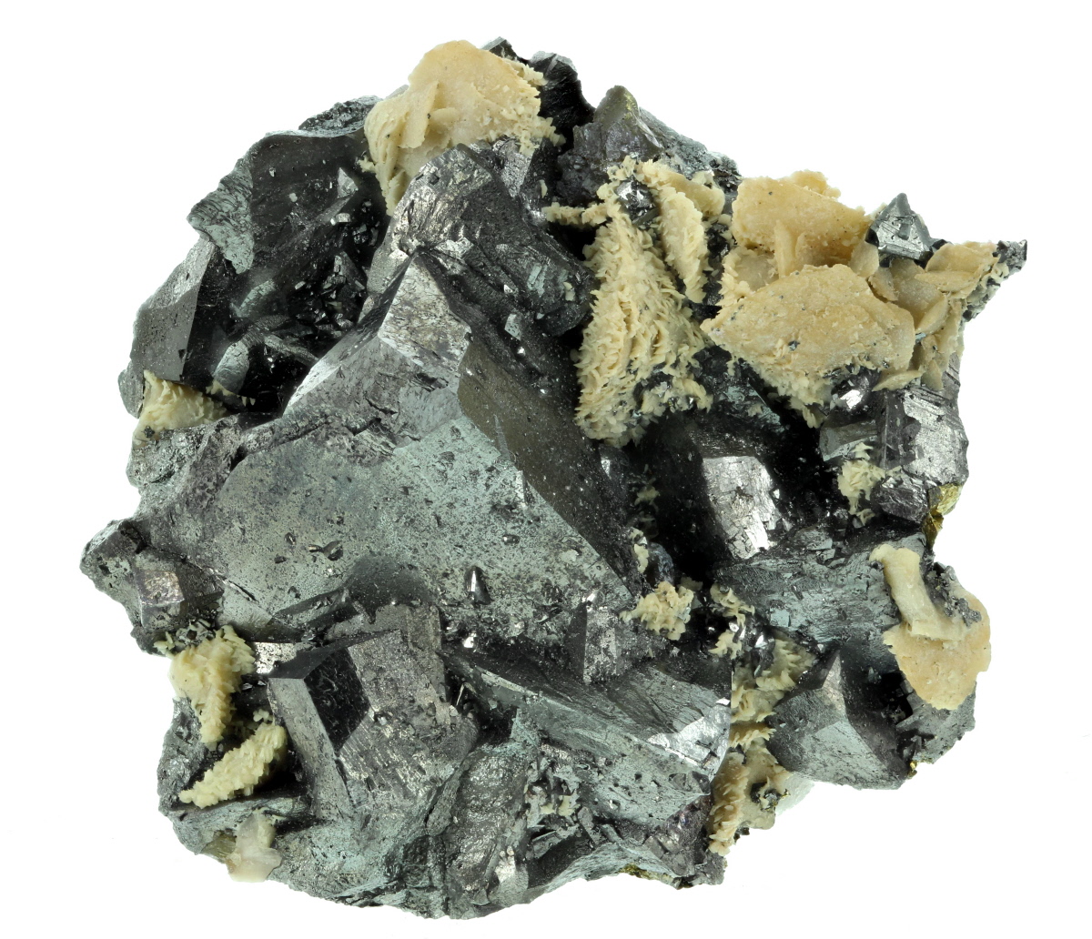 Tetrahedrite With Siderite