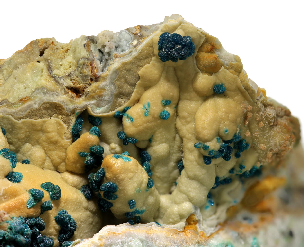 Veszelyite & Hemimorphite