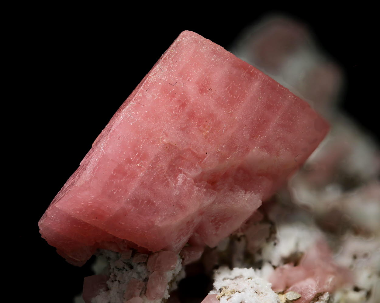 Rhodochrosite & Quartz