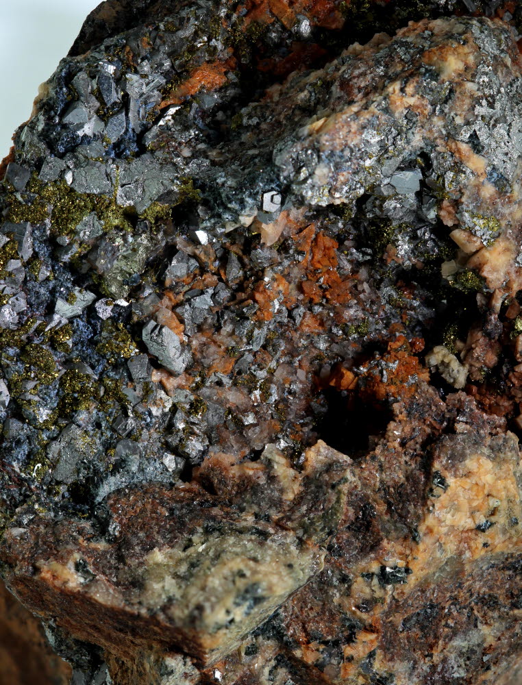 Arsenopyrite & Pyrite With Adularia & Chlorite