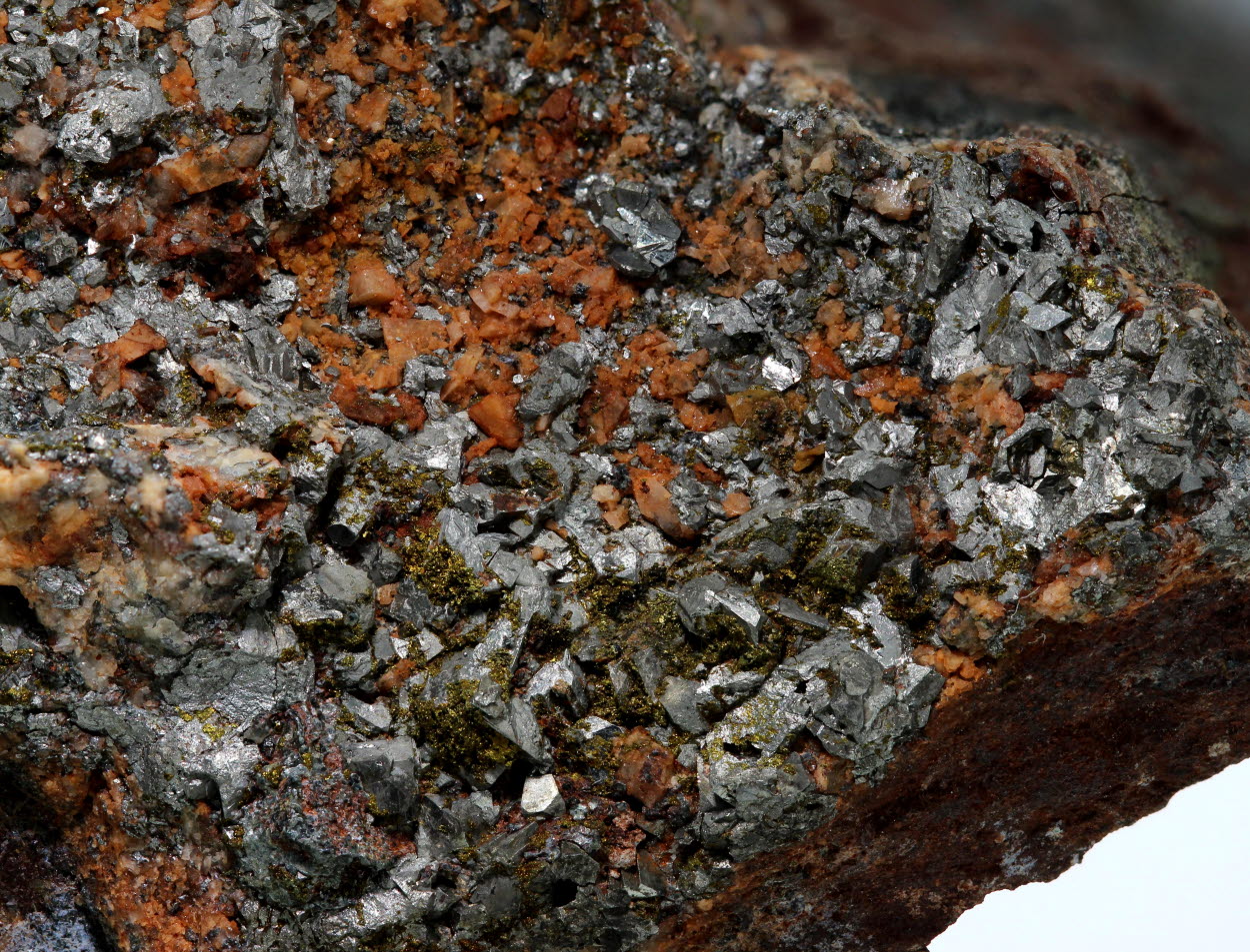 Arsenopyrite & Pyrite With Adularia & Chlorite