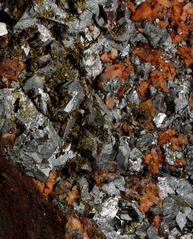 Arsenopyrite & Pyrite With Adularia & Chlorite