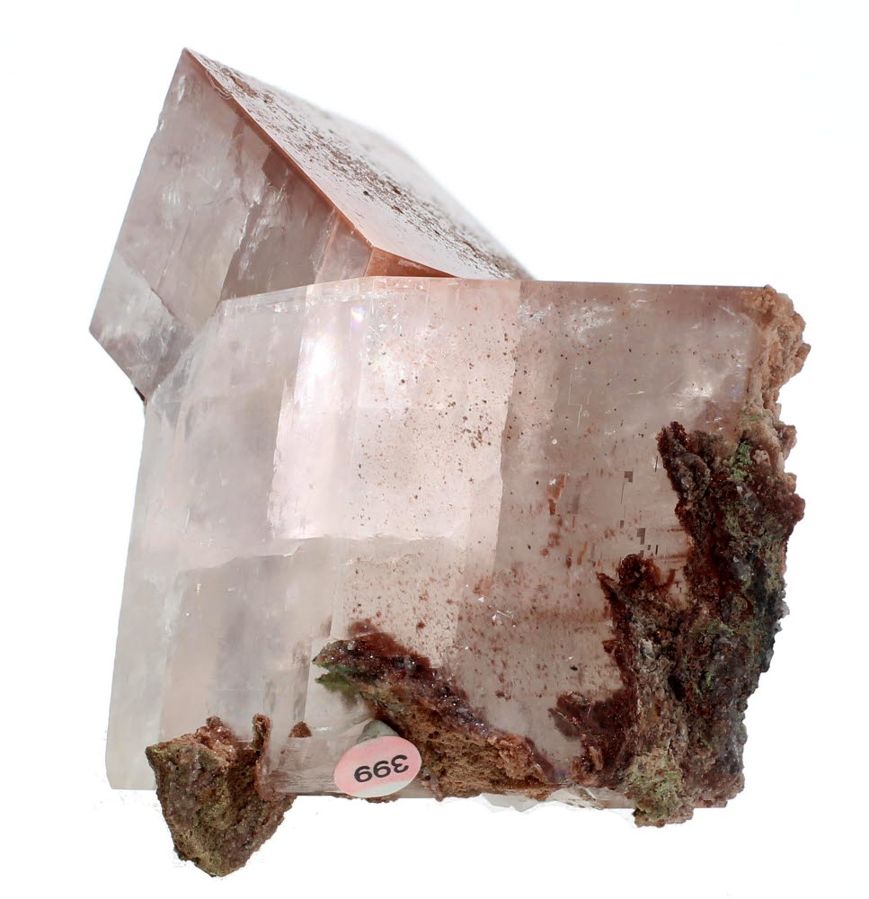 Calcite With Hematite Inclusions