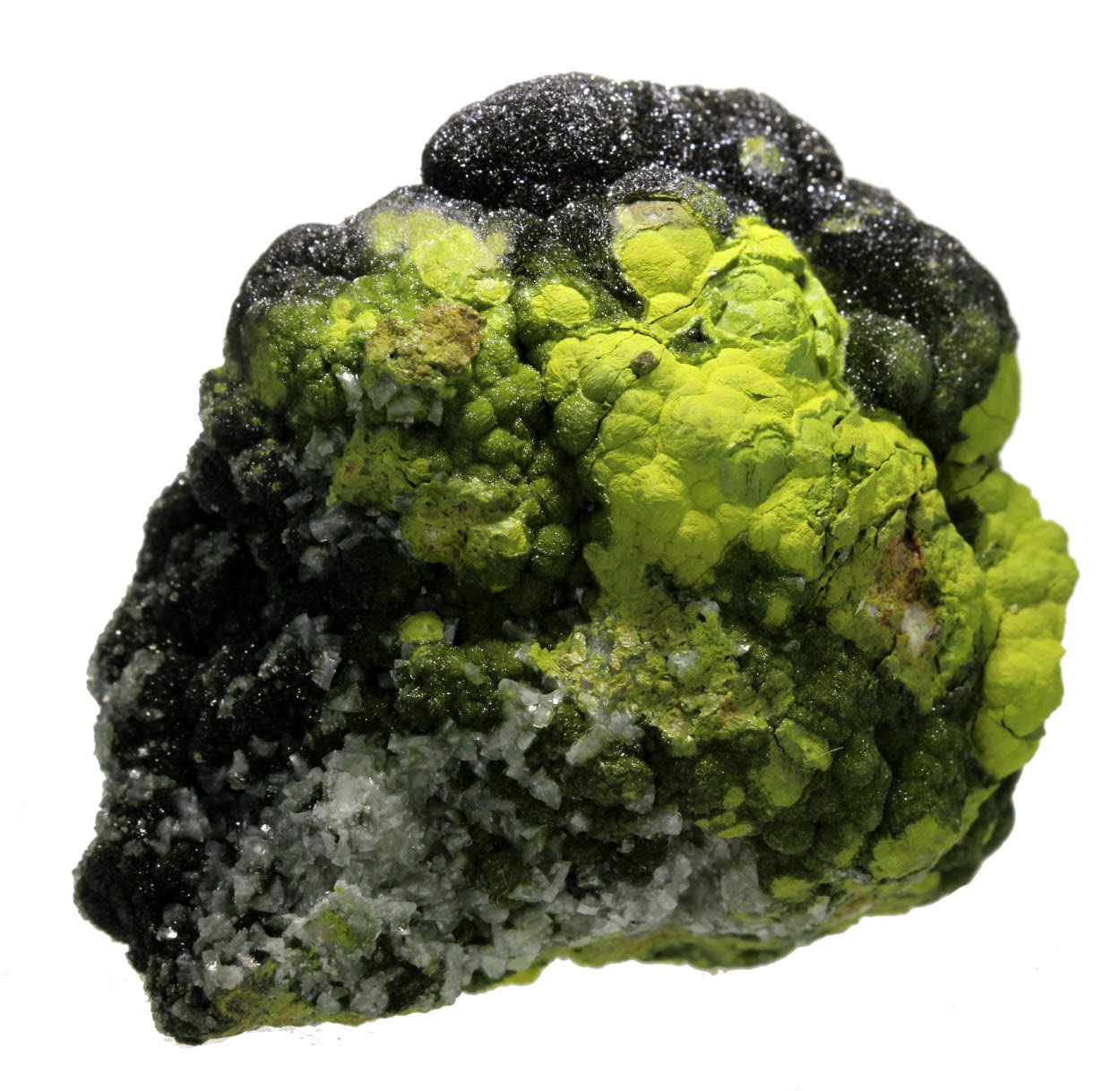 Mottramite & Calcite