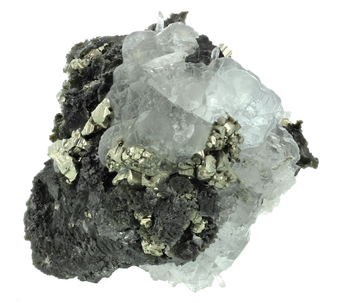 Fluorite Sphalerite Pyrite & Quartz