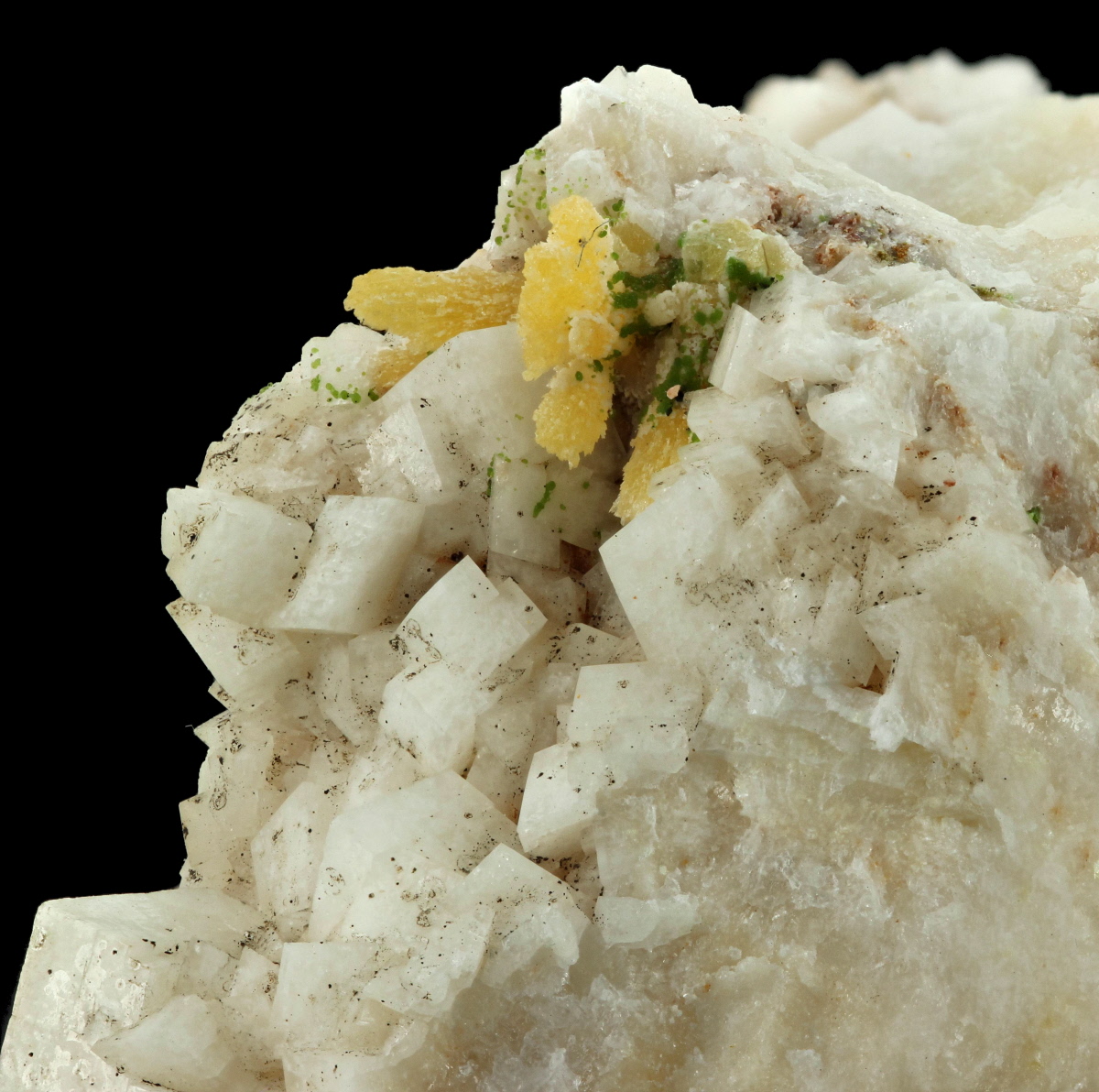 Mimetite Duftite & Calcite