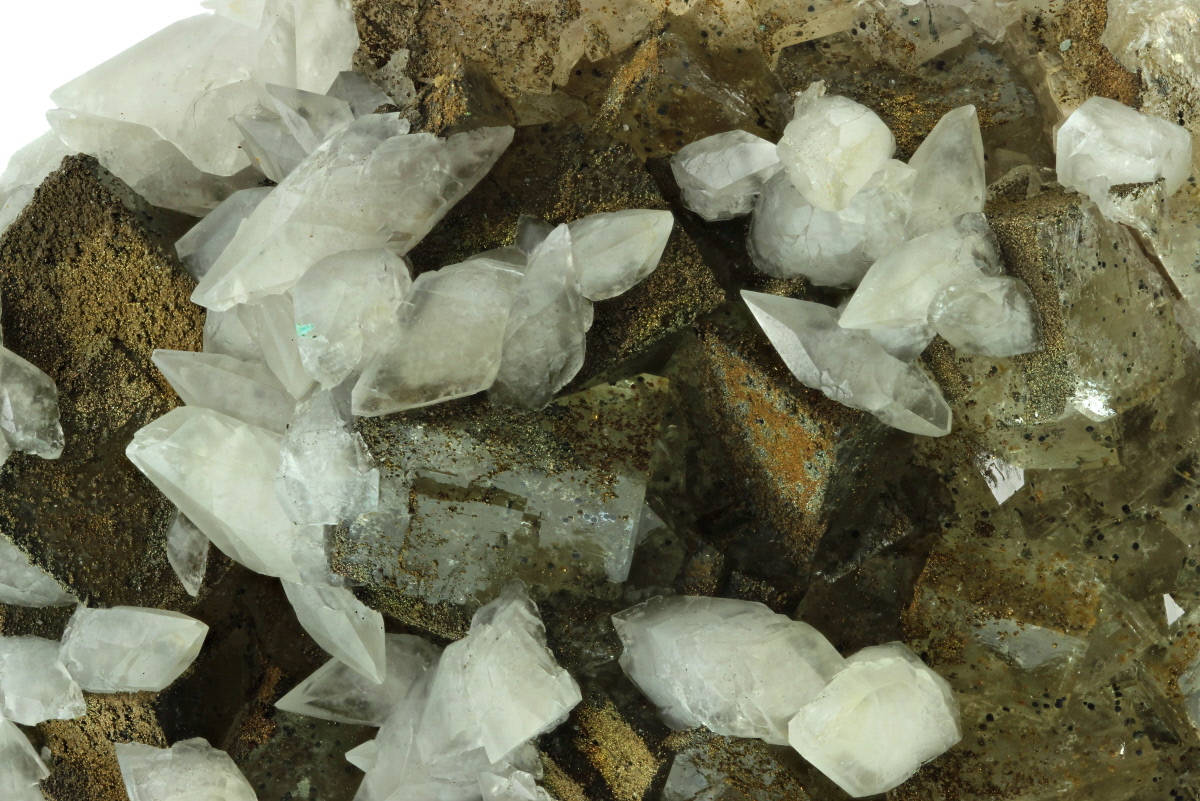 Calcite Fluorite & Pyrite