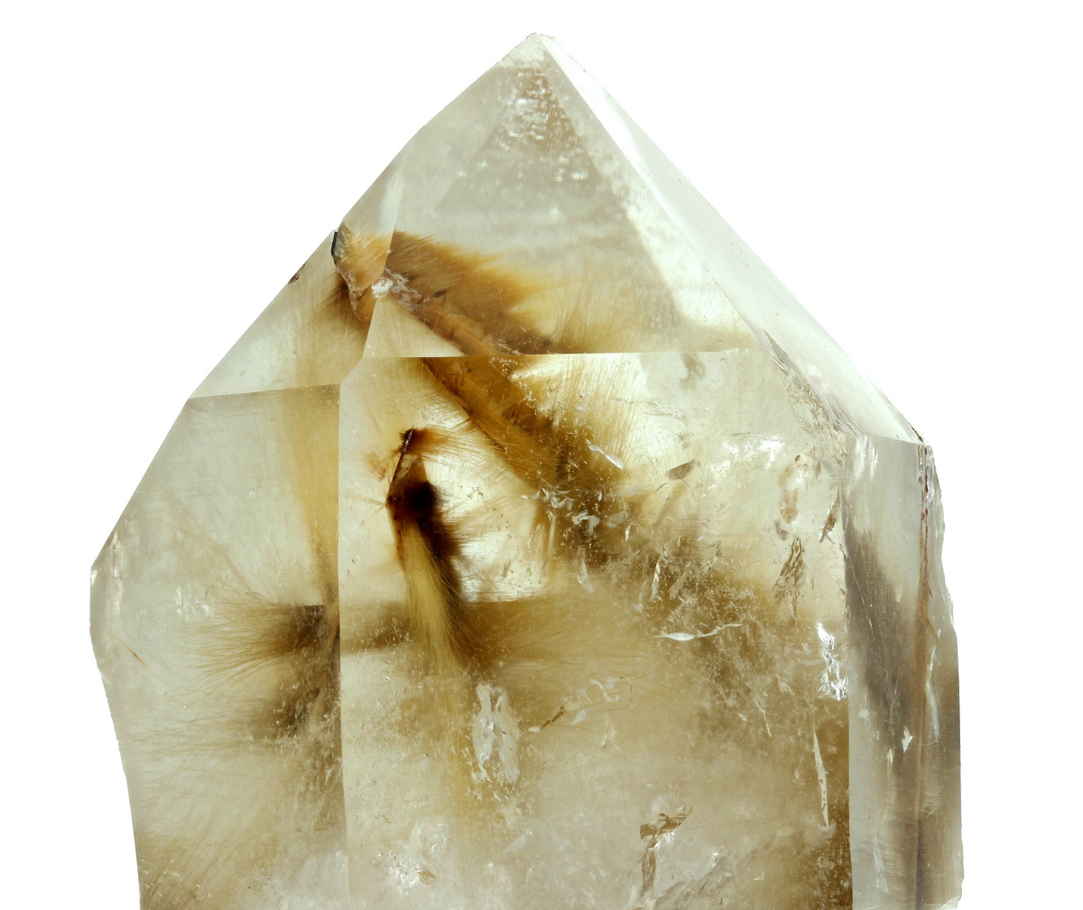 Quartz With Rutile Inclusions