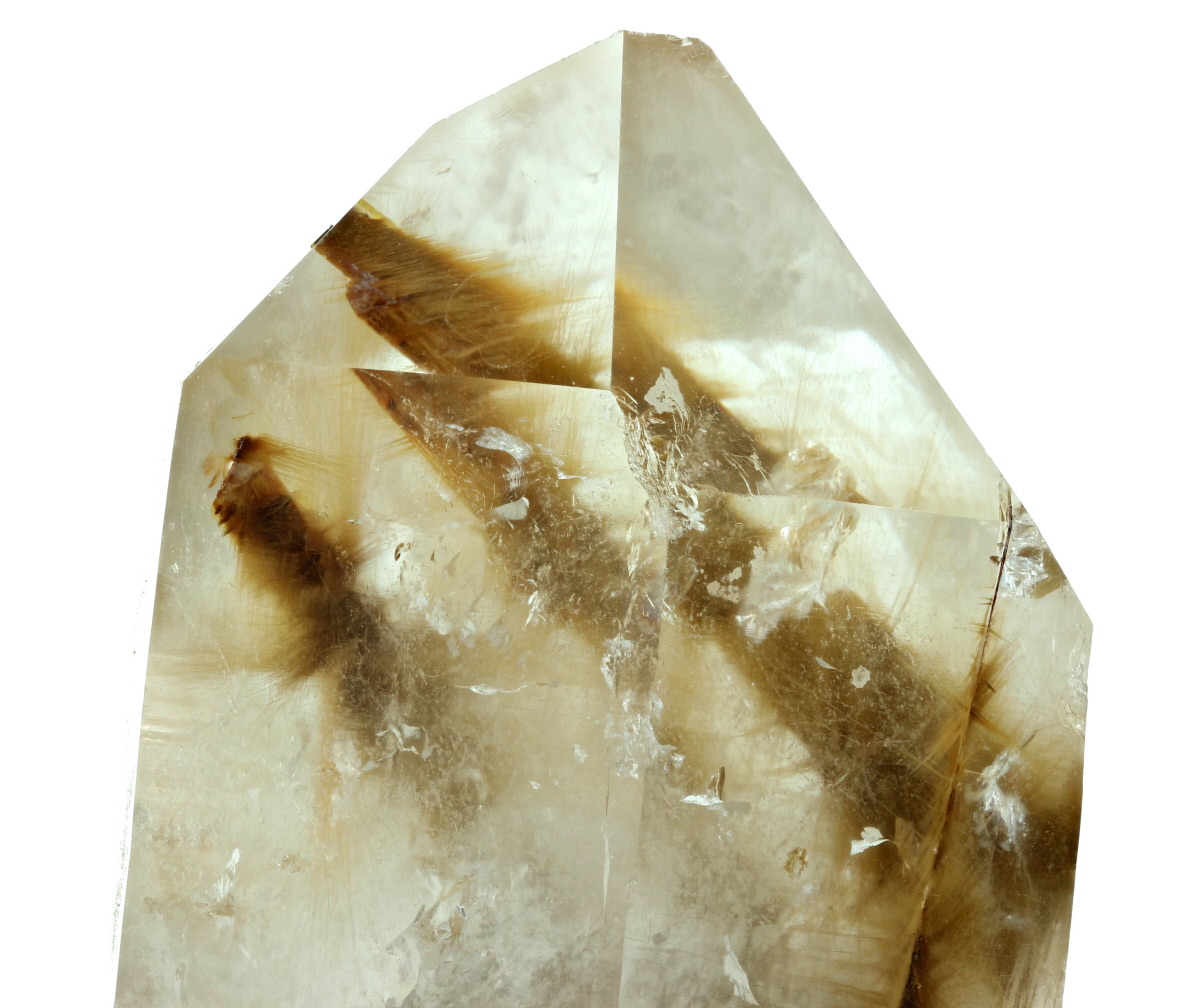 Quartz With Rutile Inclusions