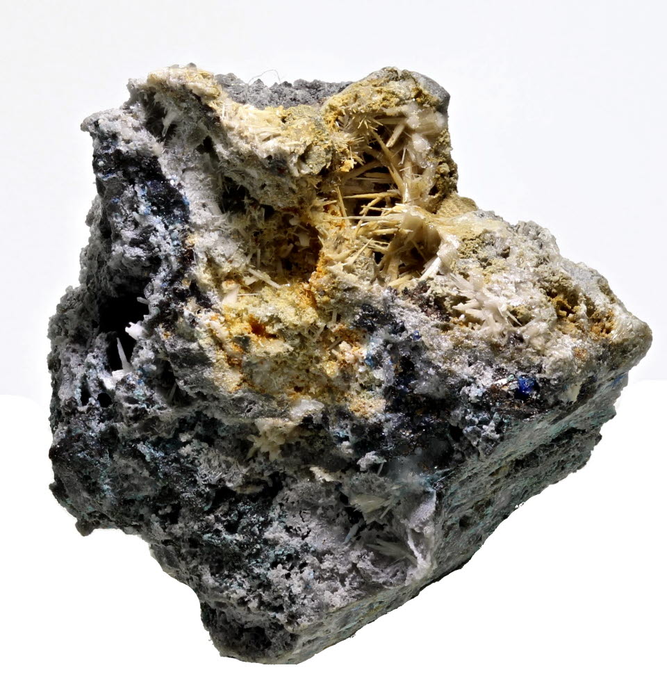 Native Silver & Cerussite