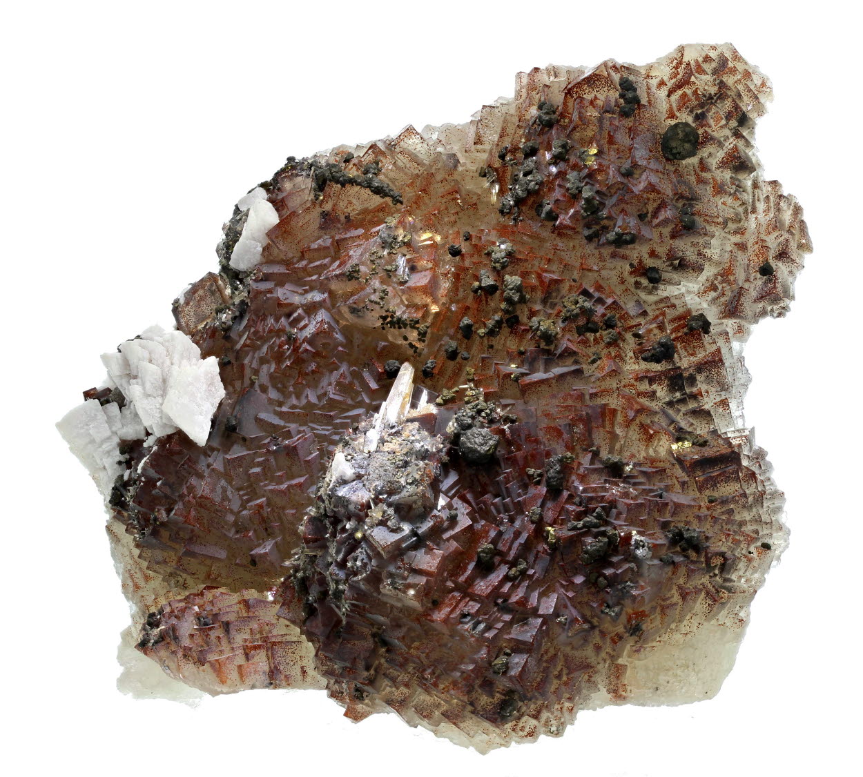 Fluorite Dolomite Pyrite & Aragonite