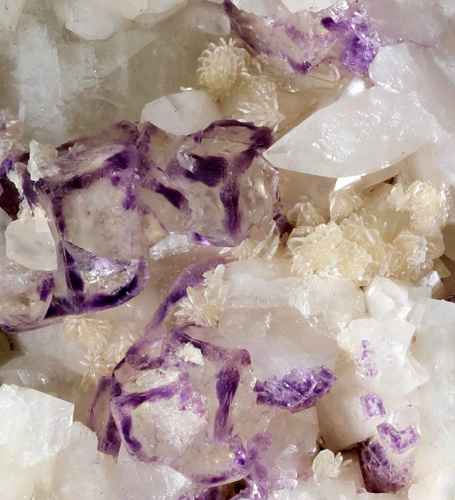 Fluorite Baryte & Calcite