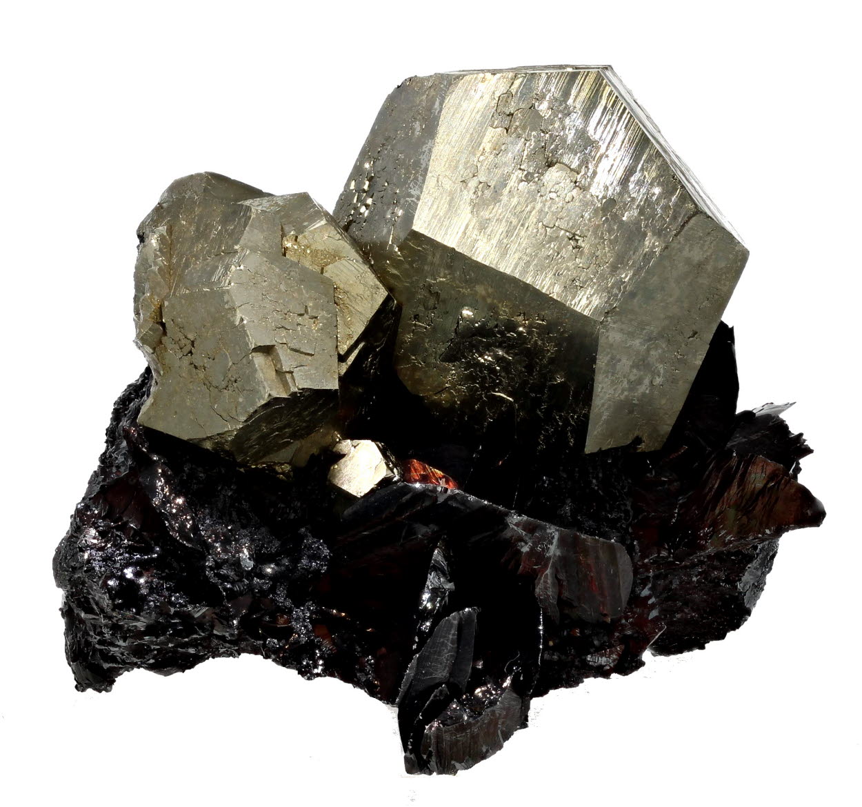 Pyrite & Hematite