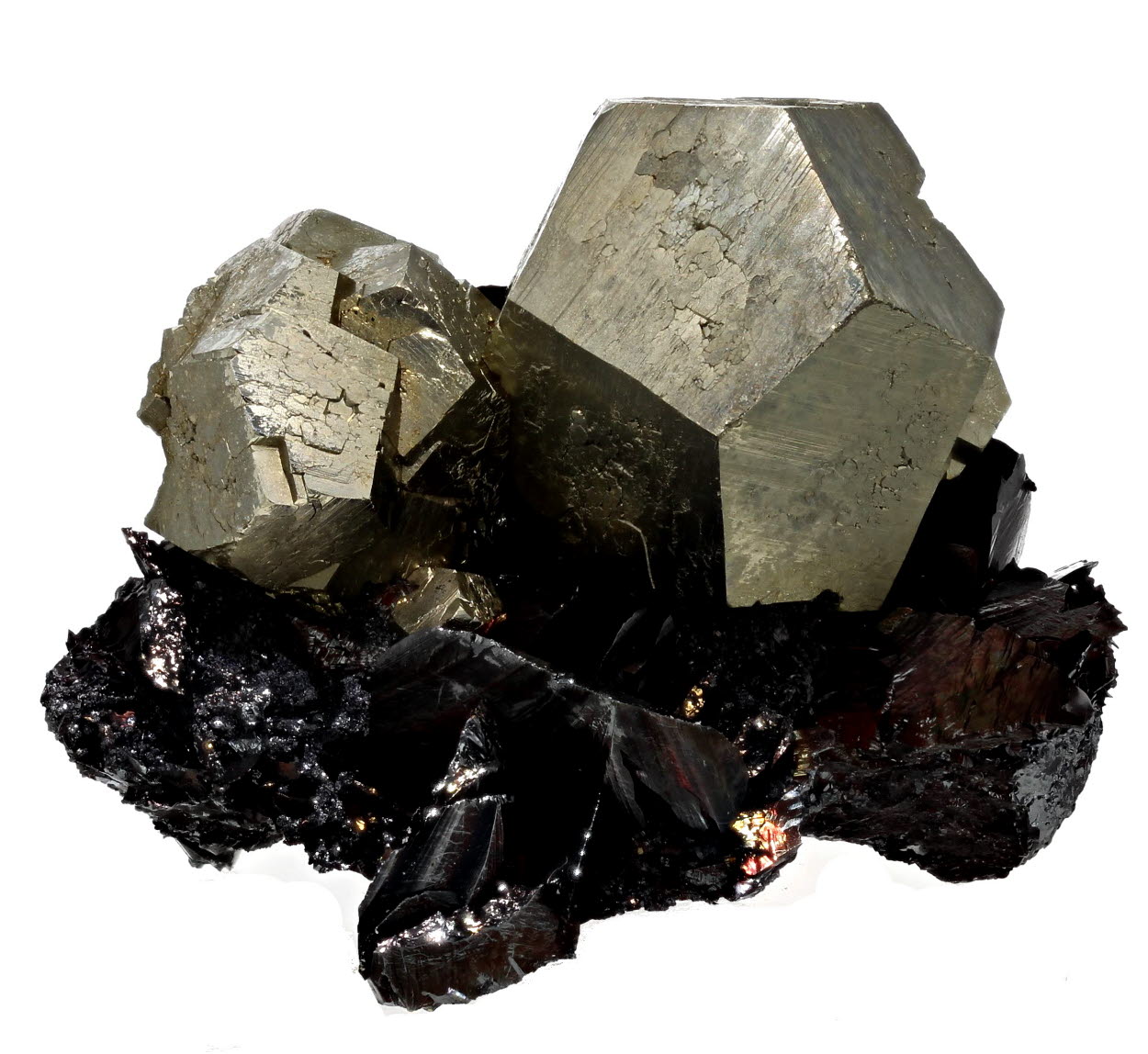 Pyrite & Hematite