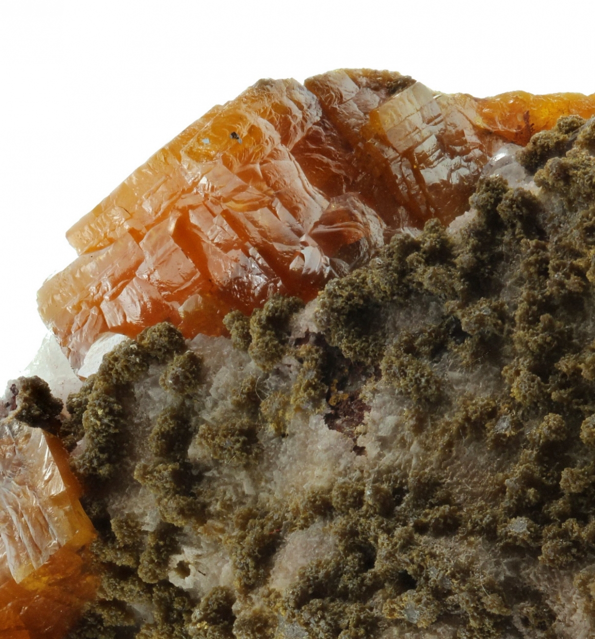 Wulfenite & Endlichite